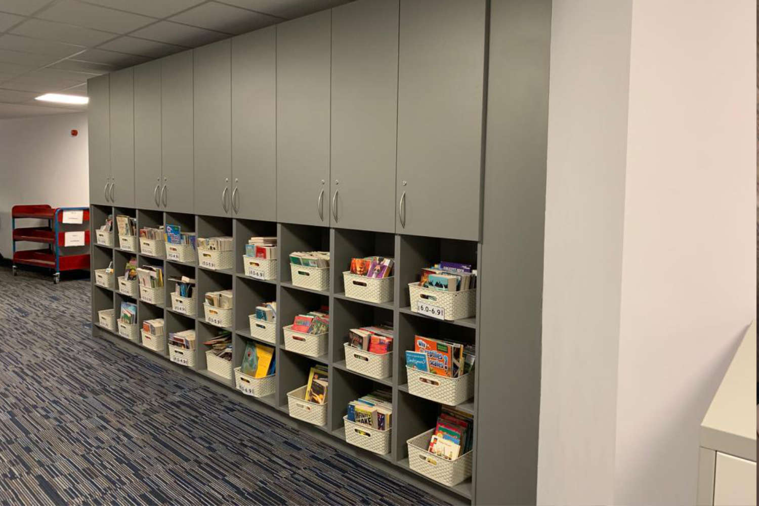 W&W Building Contractors Bespoke Cabinetry Cravenwood Primary School - Greater Manchester