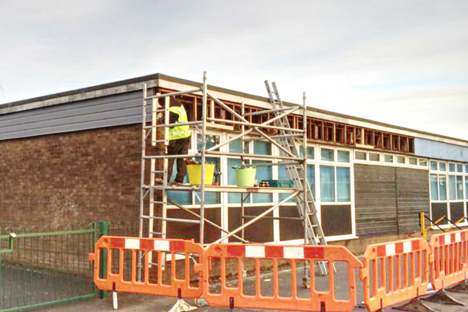 W&W Building Contractors Emergency Repair Corrie Primary School in Denton - Greater Manchester