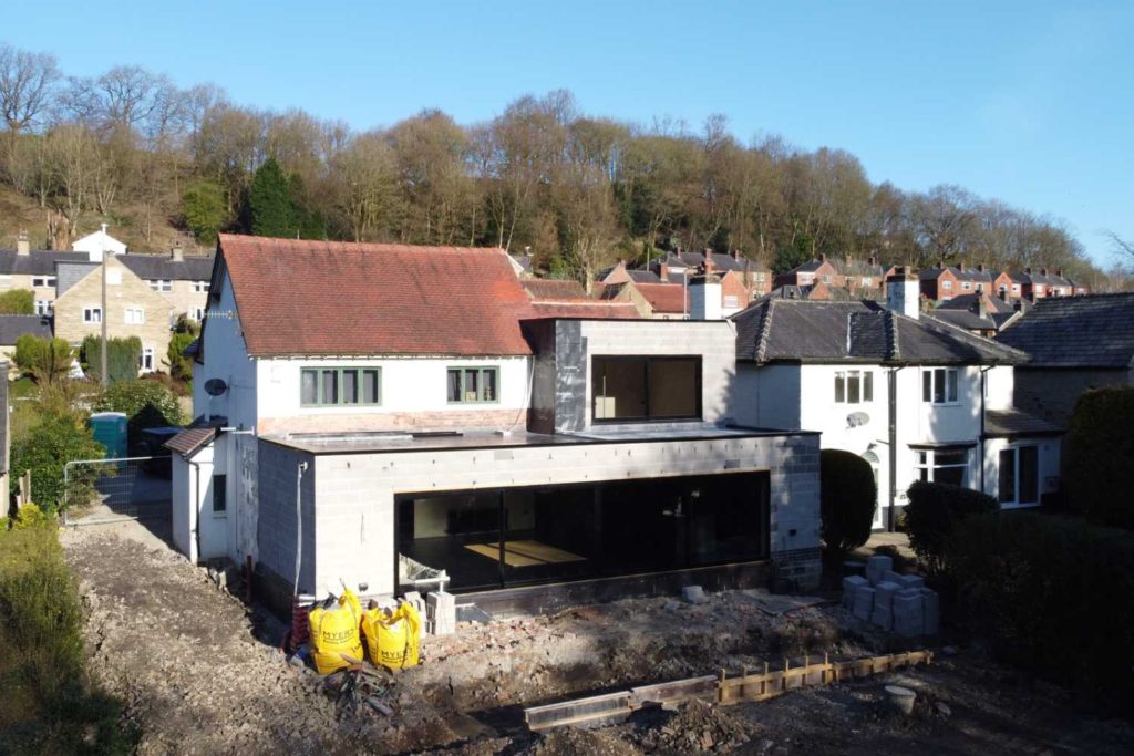 W&W Building Contractors extension in Ripponden - Greater Manchester