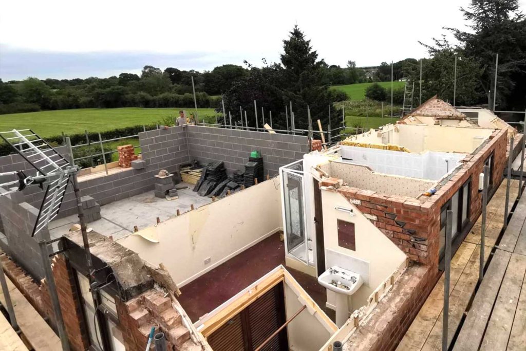 house extension building contractors -nantwich - wandwltd