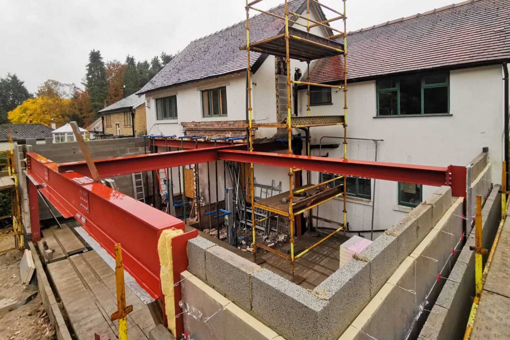 house extension in Ripponden during